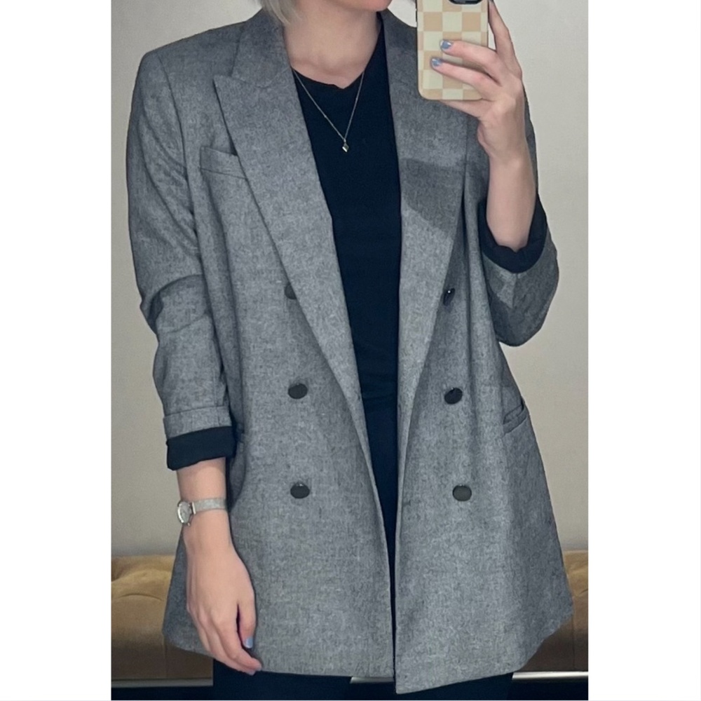 Lafayette 148 Silk/Wool Blazer